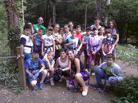 FOTO DI GRUPPO CON LAURA, MONTSE E HANNA